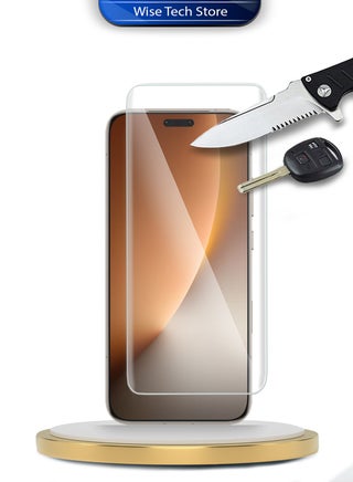 Honor Magic8 Pro 5G 2025 Premium Curved Edges UV Full Glue Full Cover Tempered Glass Screen Protector (MSGUCN) - Clear - view 5